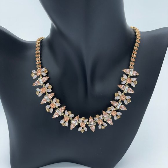 Swarovski Jewelry - Swarovski Crystal Elements on a Gold toned Necklace